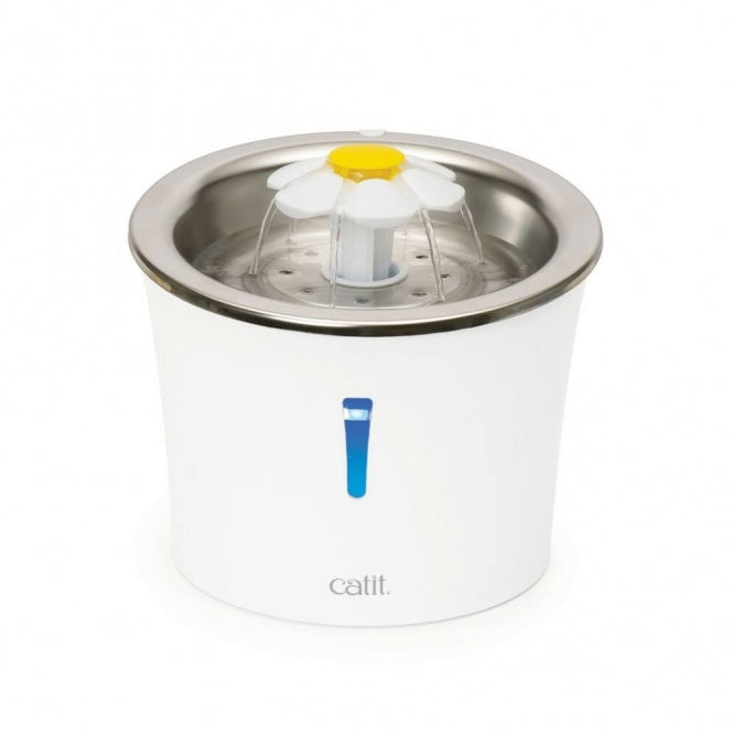 Fontaine Catit inox 3L vue d’ensemble