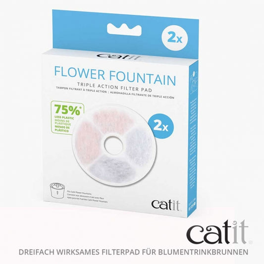 Filtres Catit triple action pour fontaine Ă  eau