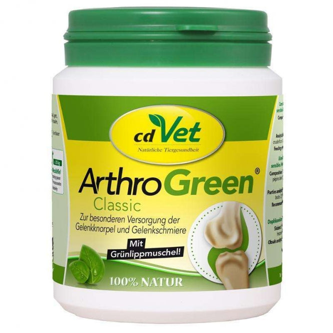 Pot cdVet ArthroGreen Classic, complément naturel pour la santé articulaire des chats et chiens