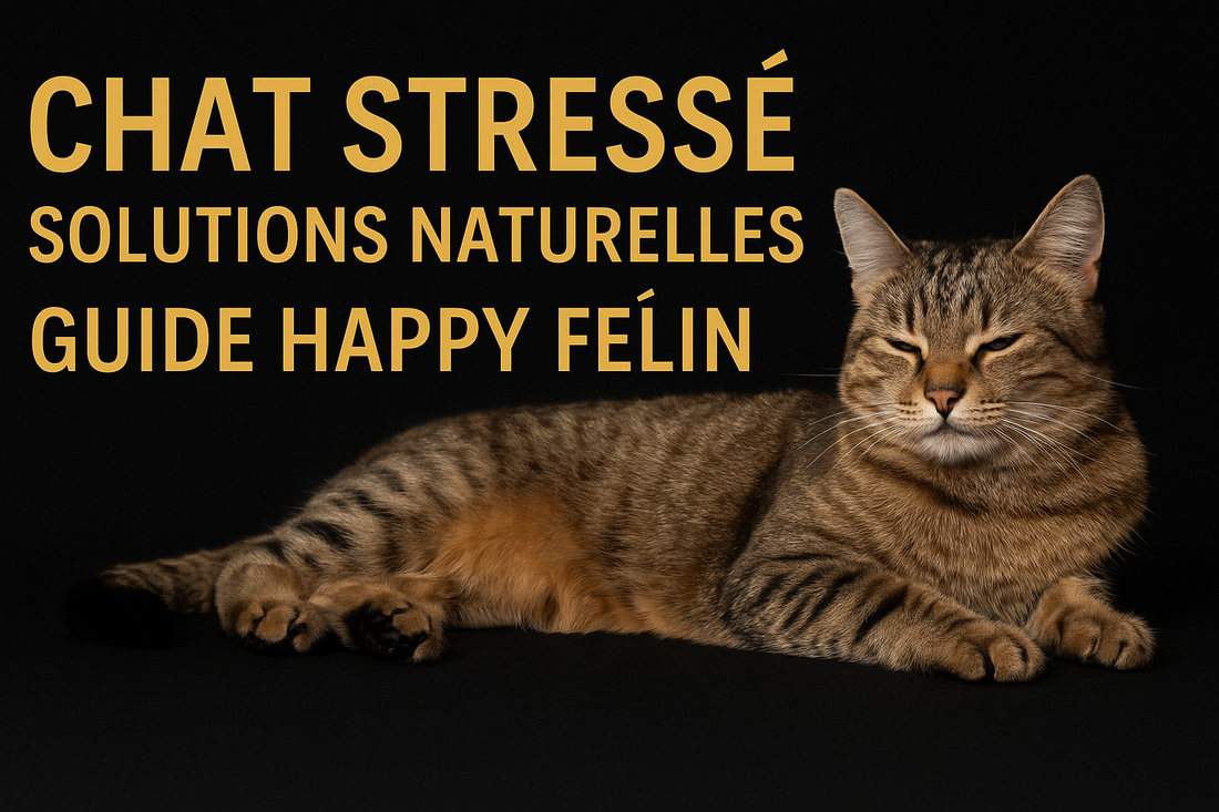 Chat stressé – Solutions naturelles Happy Félin