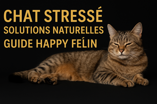 Chat stressé – Solutions naturelles Happy Félin