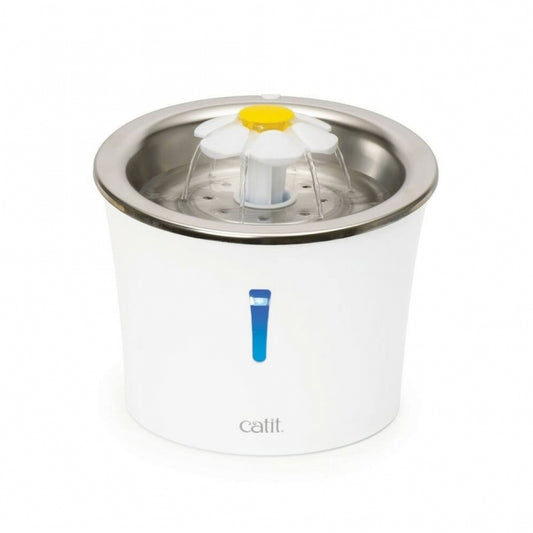 Fontaine Catit inox 3L vue d’ensemble