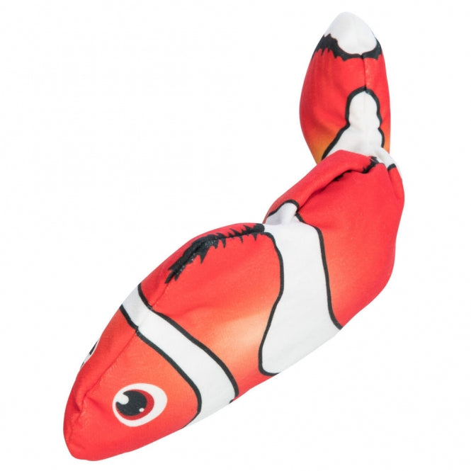 Poisson interactif en peluche qui bouge pour divertir les chats