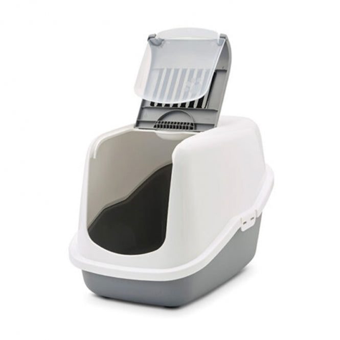 Maison de toilette Savic Nestor ouverte avec façade basculante