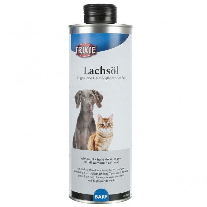 Flacon d’huile de saumon Trixie 500 ml pour chiens et chats